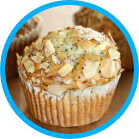 almond-muffin